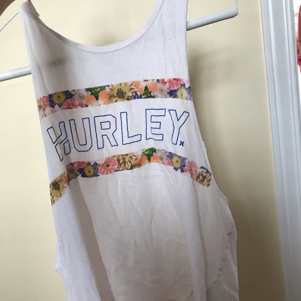floral muscle tee